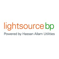 Lightsource bp Powered By Hassan Allam logo
