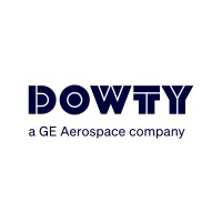 Dowty, a GE Aerospace company logo